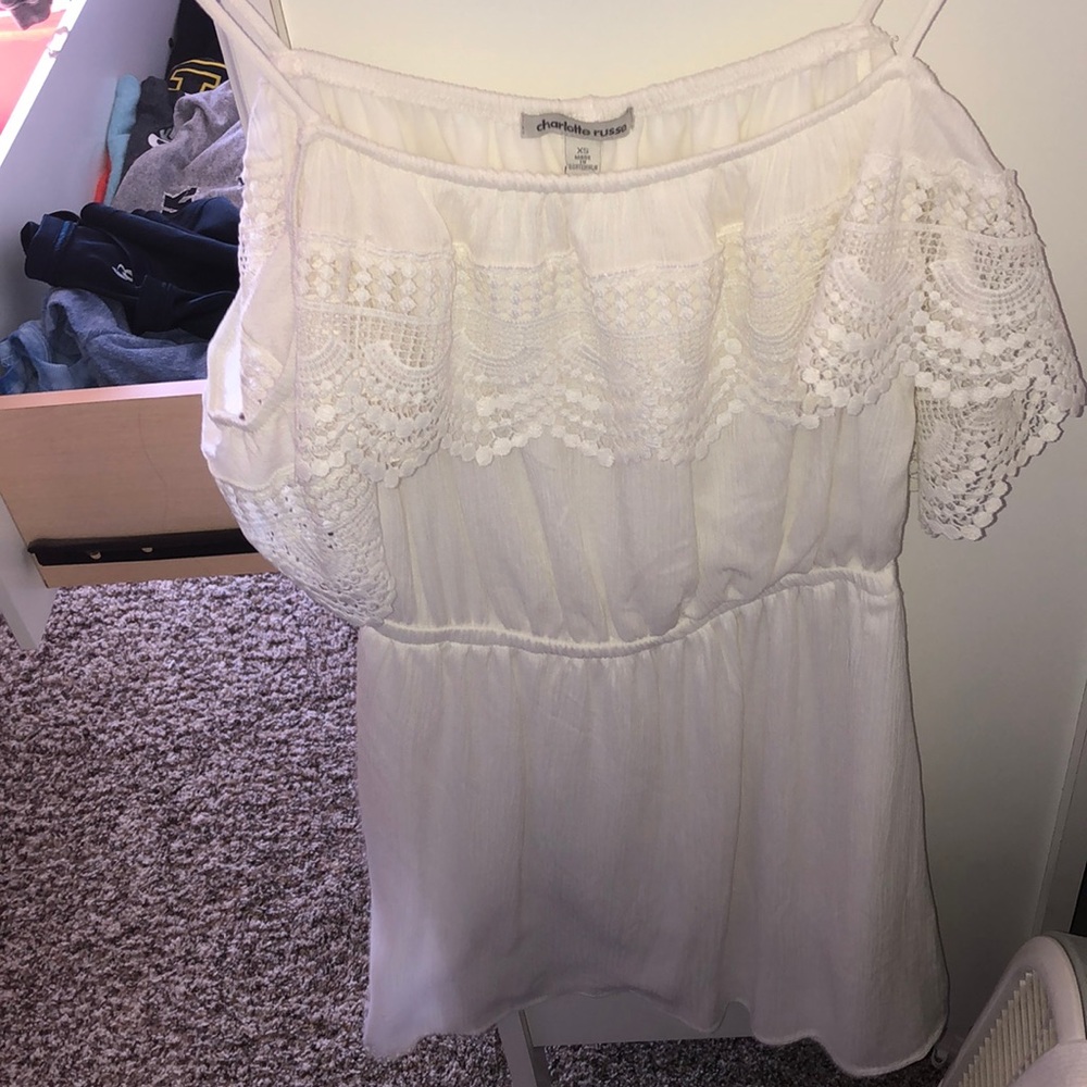 white dress
